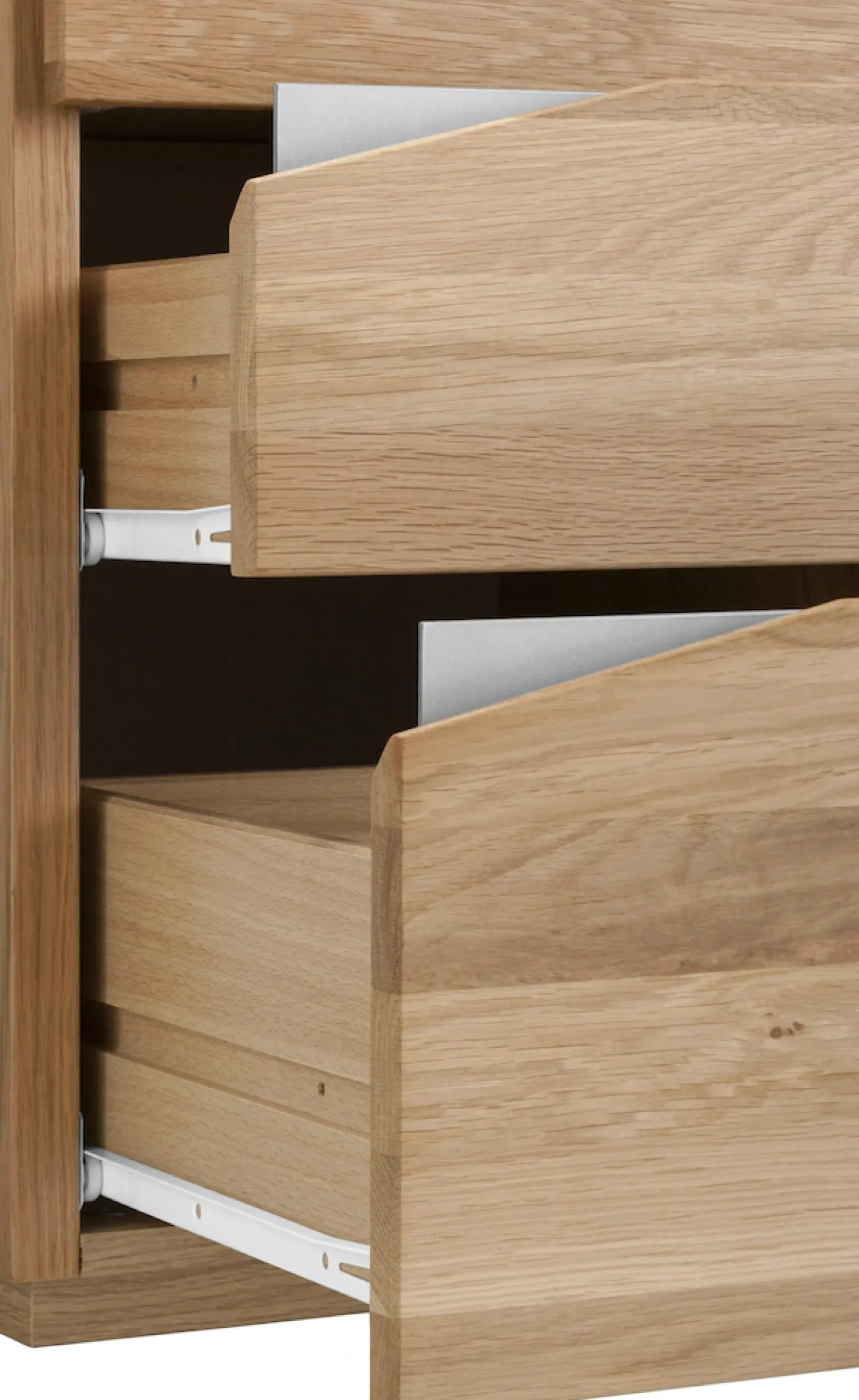 VOGL Möbelfabrik Schreibtisch »Erik« mit Schweizer Kante, teilmassiv, Breite 150 cm, Made in Germany