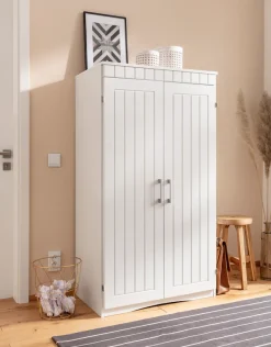 VOGL Möbelfabrik Sekretär »Niklas« PC-Schrank, Home Office, Maße 80x50x138 cm, Made in Germany