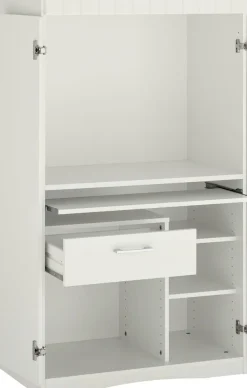 VOGL Möbelfabrik Sekretär »Niklas« PC-Schrank, Home Office, Maße 80x50x138 cm, Made in Germany