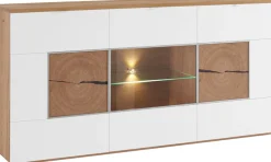VOGL Möbelfabrik Sideboard Breite 180 cm mit Hirnholzelement