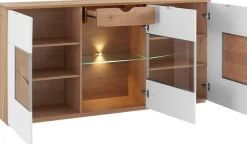 VOGL Möbelfabrik Sideboard Breite 180 cm mit Hirnholzelement