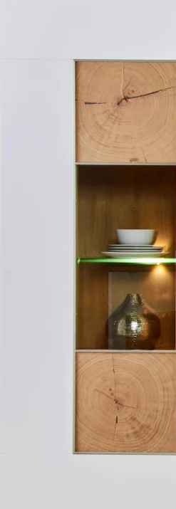 VOGL Möbelfabrik Vitrine Höhe 195 cm