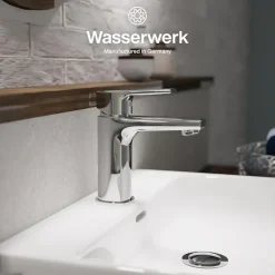WASSERWERK Waschtischarmatur »WT 13« inkl. Popup, wassersparend