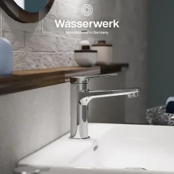 WASSERWERK Waschtischarmatur »WT 12« inkl. Popup, wassersparend