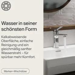 WASSERWERK Waschtischarmatur »WT 12« inkl. Popup, wassersparend