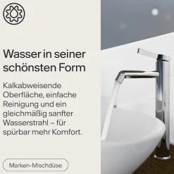 WASSERWERK Waschtischarmatur »WT 11« inkl. Popup, wassersparend