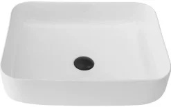 welltime Aufsatzwaschbecken »Vicenza« Rechteckig, Breite 58 cm, Tiefe 46 cm, Becken, Waschbecken