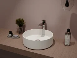 welltime Aufsatzwaschbecken »RONDO« NANO Glasur