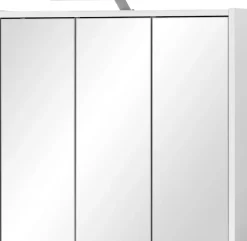welltime Badezimmerspiegelschrank »Dex, Spiegelschrank, Made in Germany, B: 65 cm« Solide Verarbeitung - Dieses Produkt ist in Deutschland gefertigt