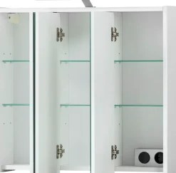 welltime Badezimmerspiegelschrank »Dex, Spiegelschrank, Made in Germany, B: 65 cm« Solide Verarbeitung - Dieses Produkt ist in Deutschland gefertigt