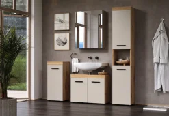 welltime Badkommode »Isera« 1 Stk. tlg. Unterschrank mit 1 Tür und 1 Einlegeboden – (B/T/H) 36/31/81 cm
