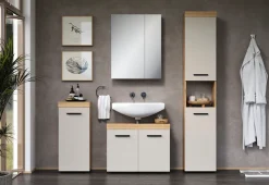 welltime Badkommode »Isera« 1 Stk. tlg. Unterschrank mit 1 Tür und 1 Einlegeboden – (B/T/H) 36/31/81 cm