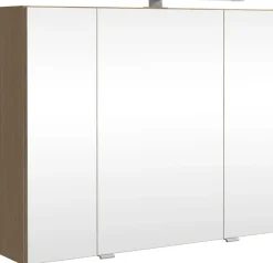 welltime Badmöbel-Set »EIXO, Set aus Spiegelschrank, Waschtisch und Midischrank«