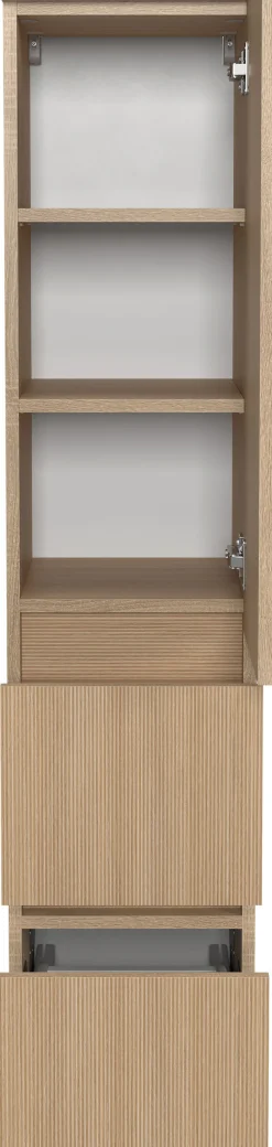 welltime Badmöbel-Set »EIXO, 5tlg.-Set: Spiegelschrank, Waschtisch und Beimöbel«