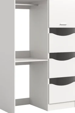 welltime Badmöbel-Set »FALAS,2-teilig, Hauswirtschaftsraum Set, Breite 126 cm« Set, bestehend aus: 1x Waschmaschinenumbauschrank & 1x Wäscheschrank, 2 Stk. tlg.