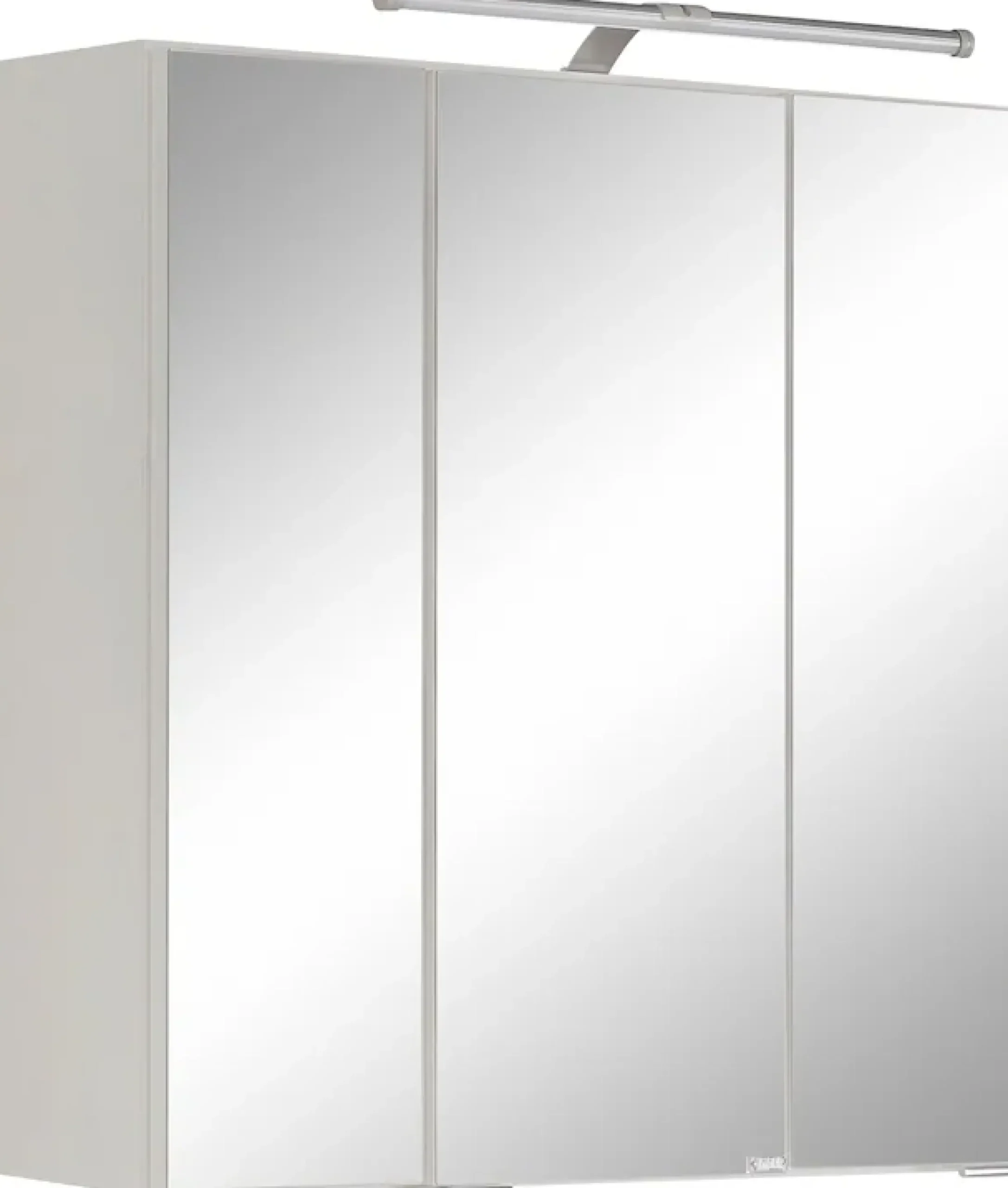 welltime Badmöbel-Set »Litica, Breite 155 cm, hochwertige Rillenfräsung, Metallkufen« 3 Stk. tlg.