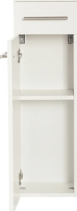 welltime Badmöbel-Set »Litica, Breite 120 cm, hochwertige Rillenfräsung, Metallkufen« 3 Stk. tlg.