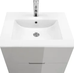 welltime Badmöbel-Set »Lund Badmöbel Set Badschrank Badezimmerset«