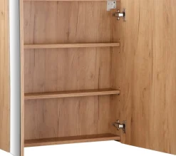 welltime Badmöbel-Set »Lund Badmöbel Set Badschrank Badezimmerset«