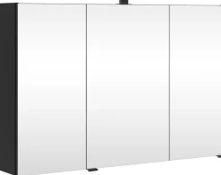 welltime Badmöbel-Set »SALVADA, 5tlg-Set, gedämpfte Scharniere, Softclose, Keramikbecken« Maße (B/T/H): 180/47,5/200 cm,