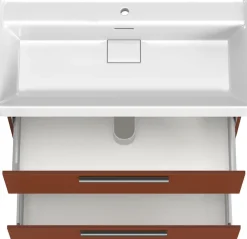 welltime Badmöbel-Set »SALVADA, 5tlg-Set, gedämpfte Scharniere, Softclose, Keramikbecken« Maße (B/T/H): 180/47,5/200 cm,