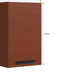 welltime Badmöbel-Set »SALVADA, 5tlg-Set, gedämpfte Scharniere, Softclose, Keramikbecken« Maße (B/T/H): 180/47,5/200 cm,