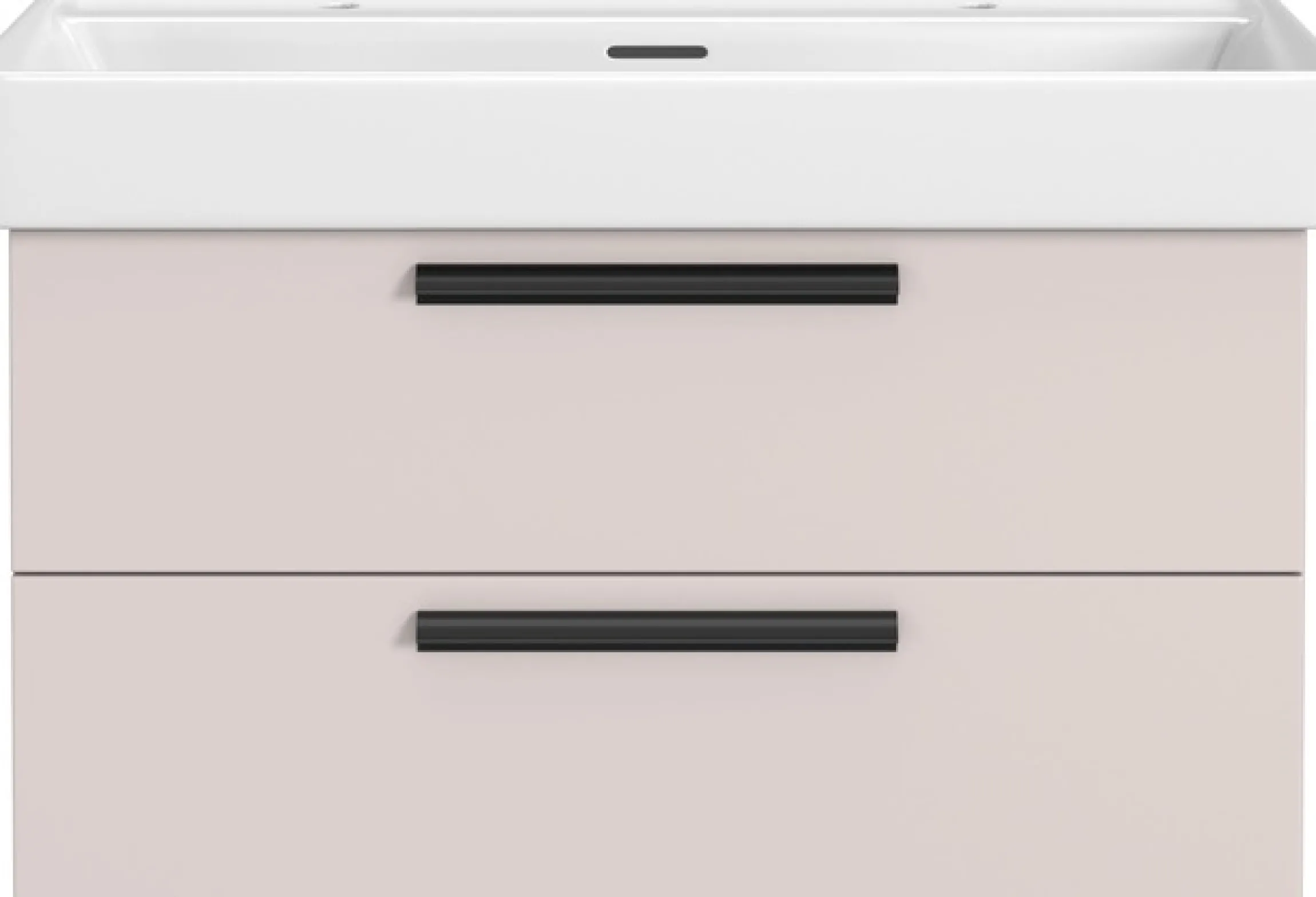 welltime Badmöbel-Set »SALVADA, 2tlg-Set, gedämpfte Scharniere, Softclose, Keramikbecken« Maße (B/T/H): 100/47,5/200 cm,