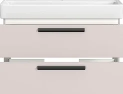 welltime Badmöbel-Set »SALVADA, 3tlg-Set, gedämpfte Scharniere, Softclose, Keramikbecken« Maße (B/T/H): 140/47,5/200 cm,