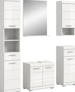 welltime Badmöbel-Set »Siena, 5 teilig, bestehend aus:« Set, TOPSELLER!, 5 Stk. tlg.