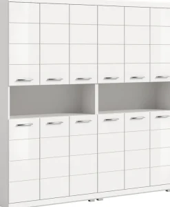welltime Badmöbel-Set »SIENA, 2-teilig, bestehend aus: 2x Hochschrank, MDF-Front«
