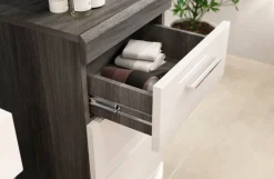 welltime Badmöbel-Set »Siena, 5 teilig, bestehend aus:« Set, 5 Stk. tlg.