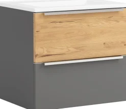 welltime Badmöbel-Set »TRIENT, Set: Spiegelschrank und Waschtisch« 2 Stk. tlg.