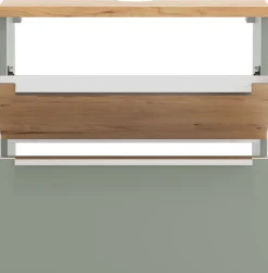 welltime Badmöbel-Set »TRIENT, Set: Spiegelschrank und Unterbeckenschrank« 2 Stk. tlg.