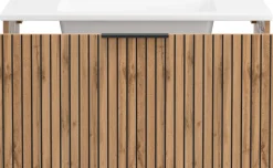 welltime Badmöbel-Set »Welltime, Carlton Waschtisch-Set, 80 oder 120 cm, gestreift« 2 Stk. tlg.