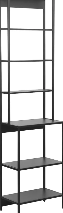 welltime Badregal »Lodi« 1 Stk. tlg. Hochregal mit Metallrahmen, 6 Böden - (B/T/H) 51/30/190 cm
