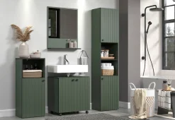 welltime Badspiegel »Amrum« Wandspiegel mit Ablage - (B/T/H) wahlweise 60 bis 80/14/74 cm