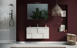 welltime Badspiegel »Neutral« Spiegel mit Beleuchtung LED, Breite 100, Höhe 75 cm
