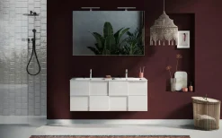 welltime Badspiegel »Neutral« Spiegel mit Beleuchtung LED, Breite 120, Höhe 75 cm