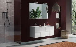 welltime Badspiegel »Neutral« Spiegel mit Beleuchtung LED, Breite 120, Höhe 75 cm