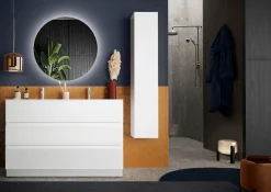 welltime Badspiegel »Orb« rund, Breite/Höhe 75 cm, mit LED Beleuchtung