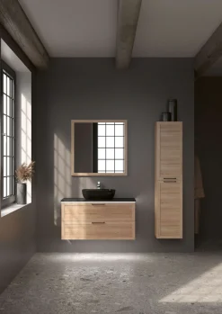 welltime Badspiegel »Rustic« Breite 80 cm, FSC®-zertifiziert