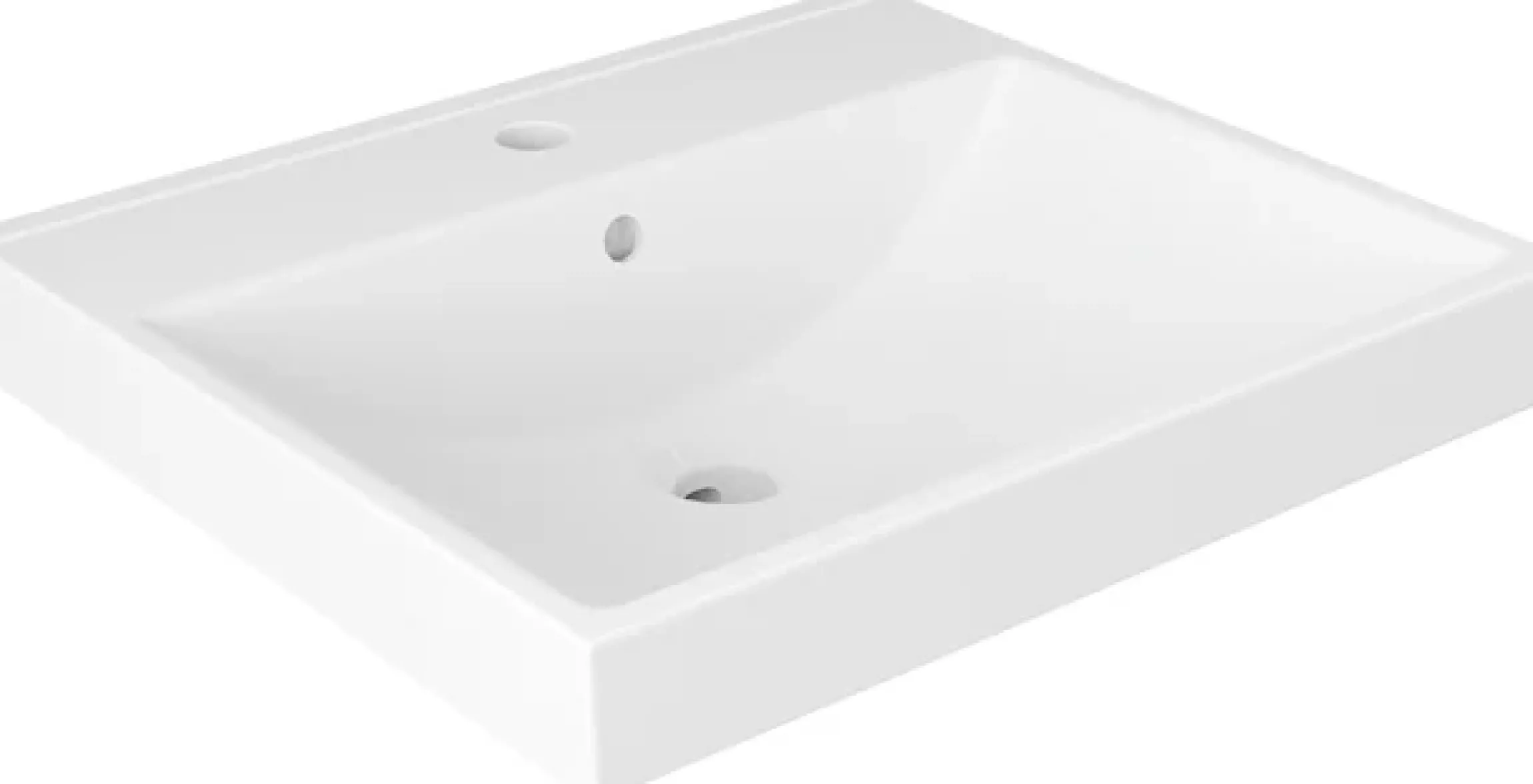 welltime Einbauwaschbecken »Trento Deluxe« Mit Nano Glasur in 51,61,81,101 und 121cm erhältlich.