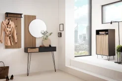 welltime Garderobenpaneel »Hank, Garderobenpaneel, Made in Germany, B: 50 cm« Solide Verarbeitung - Dieses Produkt ist in Deutschland gefertigt