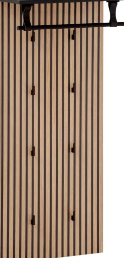 welltime Garderobenpaneel »Hank, Garderobenpaneel, Made in Germany, B: 50 cm« Solide Verarbeitung - Dieses Produkt ist in Deutschland gefertigt
