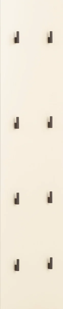 welltime Garderobenpaneel »Lovund, Garderobenpaneel, Made in Germany, B: 24 cm« Solide Verarbeitung - Dieses Produkt ist in Deutschland gefertigt