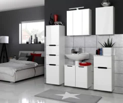 welltime Hängeschrank »Belluno« Breite 40 cm, mit 2 Einlegeböden