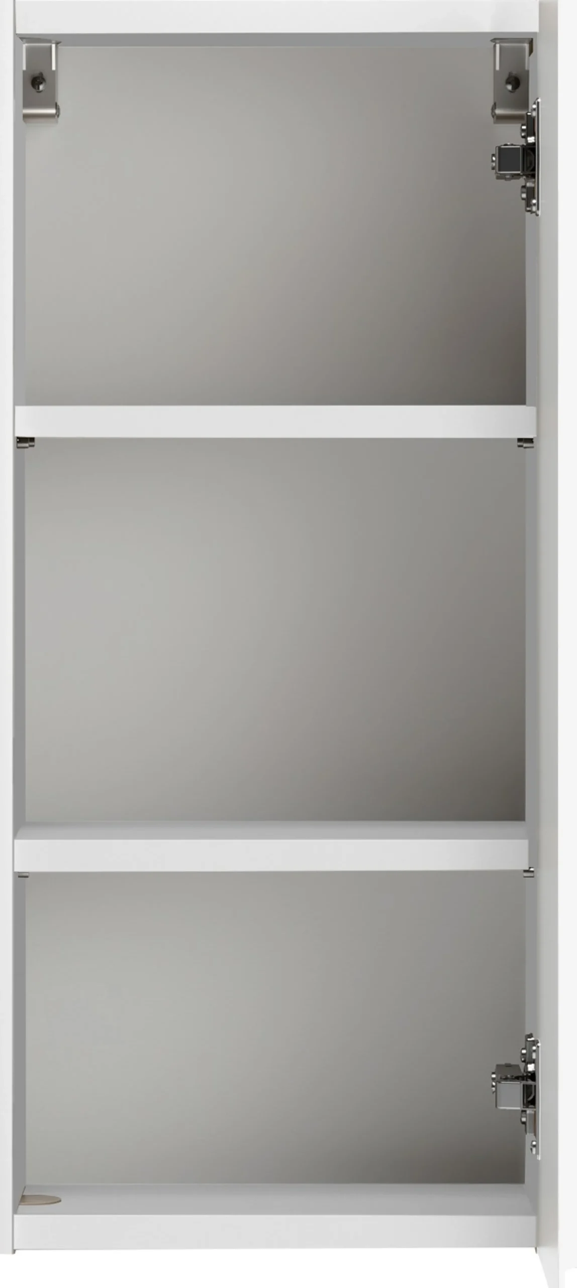 welltime Hängeschrank »CABO, gedämpfte Scharniere« Kaschmir, griffloses Design, reversibel