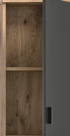 welltime Hängeschrank »Dolo, Breite 37 cm, 1 Tür (Türanschlag wechselbar), 1 Einlegeböden« 1 Stk. tlg. Badmöbel, Badschrank, Schrank, Wandschrank, Bad, Badezimmer