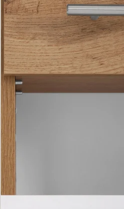 welltime Hängeschrank »Emmi Breite 30 cm« Wechselbarer Türanschlag, Metallbeschläge