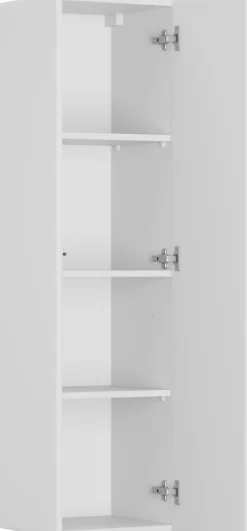 welltime Hängeschrank »FLOW SIMPLE rechts/links montierbar, Breite 35 cm, modernes Design« Schrank mit 3 Einlegeböden, Push-to-open-Function